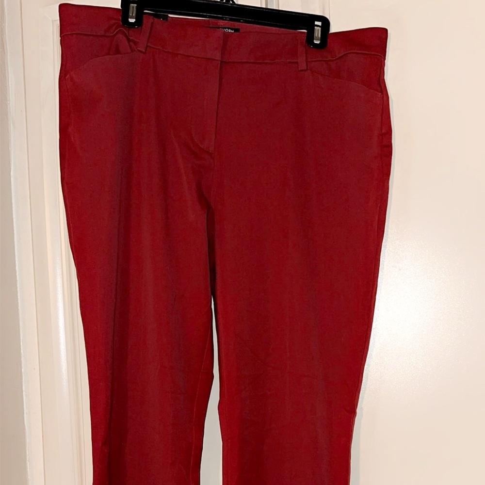 41 Hawthorn Red Boot Cut Pants - Sz 14 - New with Tags